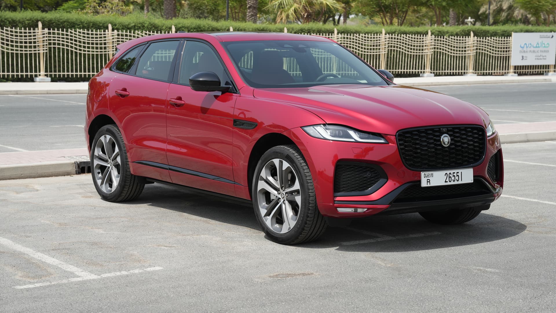 Jaguar F-Pace 2025 Rental Dubai - View 3
