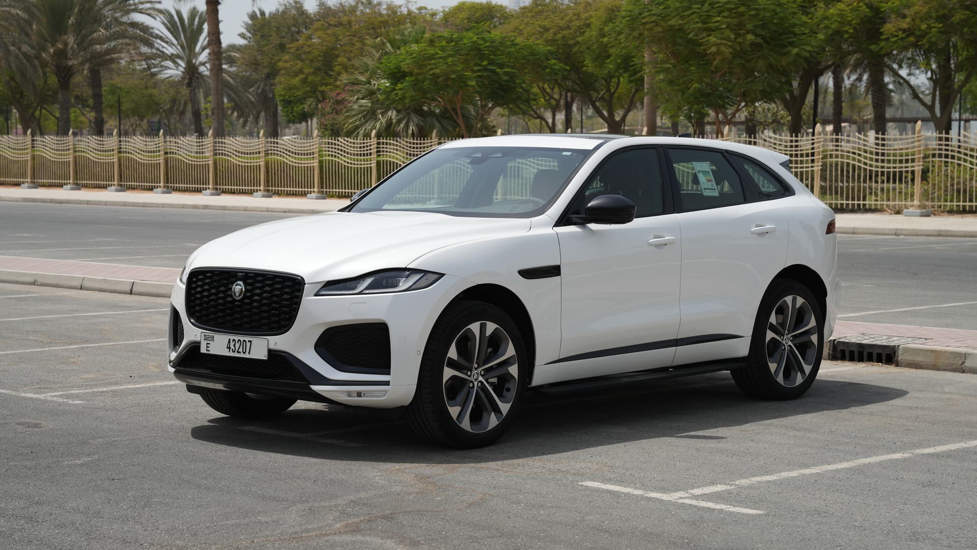 Jaguar F-Pace 2025 Rental Dubai - Front View