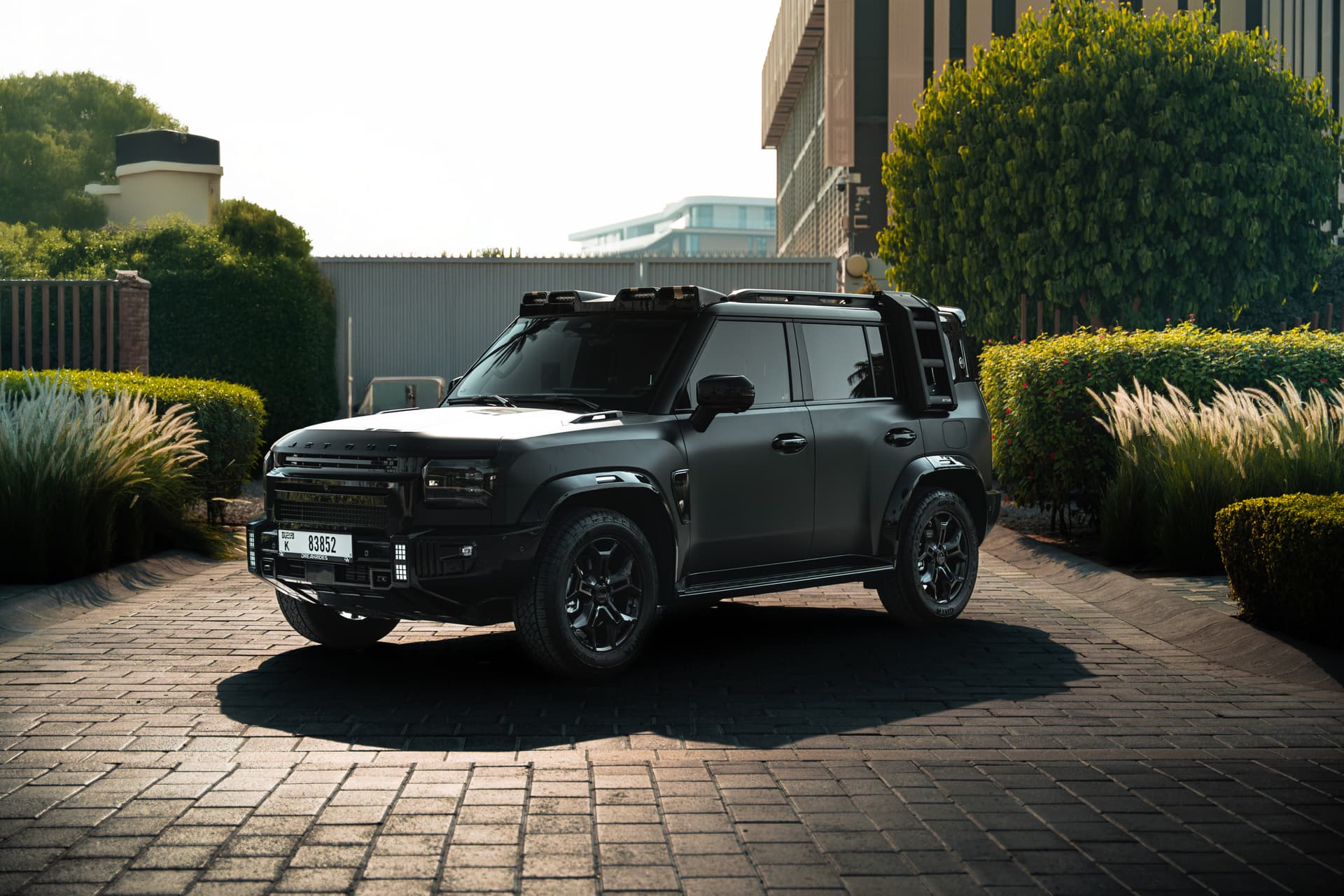 Jetour T2 2025 Rental Dubai - Front View