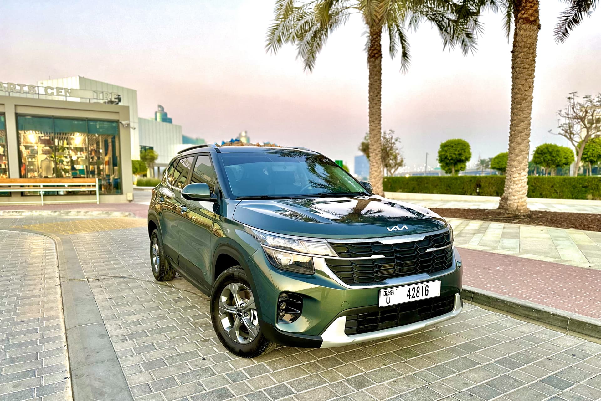 KIA Seltos 2025 Rental Dubai - Front View