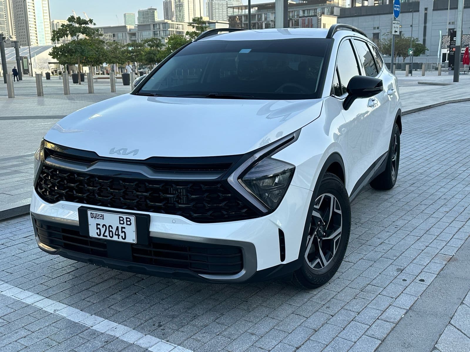 KIA Sportage 2.0L Base/LX (FWD) 2025 Rental Dubai - Front View