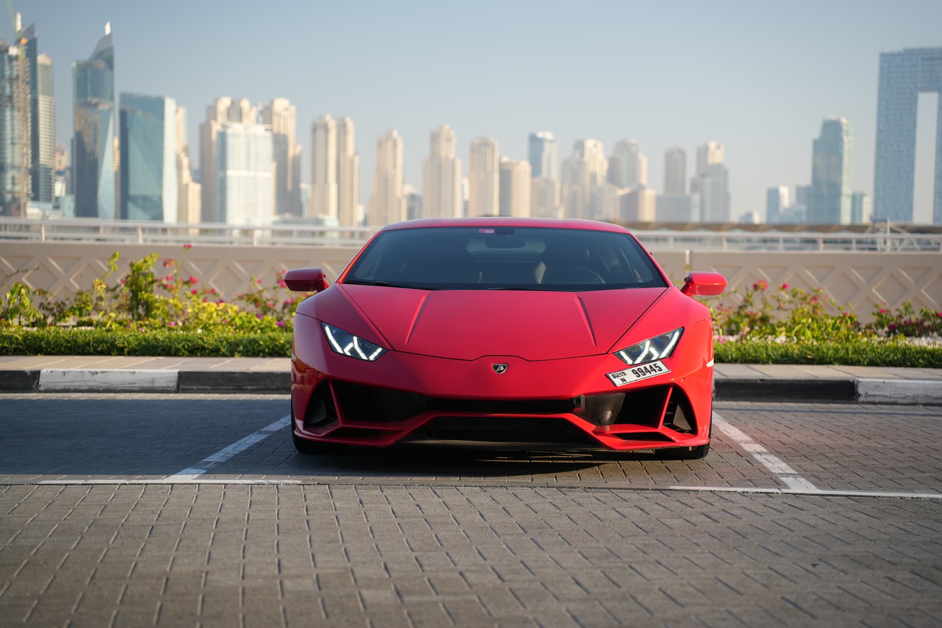 Lamborghini Huracan 2020 Rental Dubai - View 2
