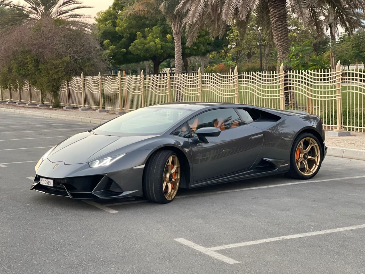 Lamborghini Huracan 2021 Rental Dubai - View 2