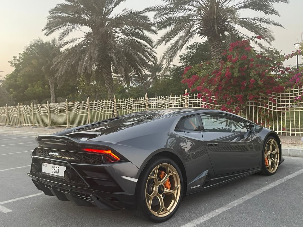 Lamborghini Huracan 2021 Rental Dubai - View 3