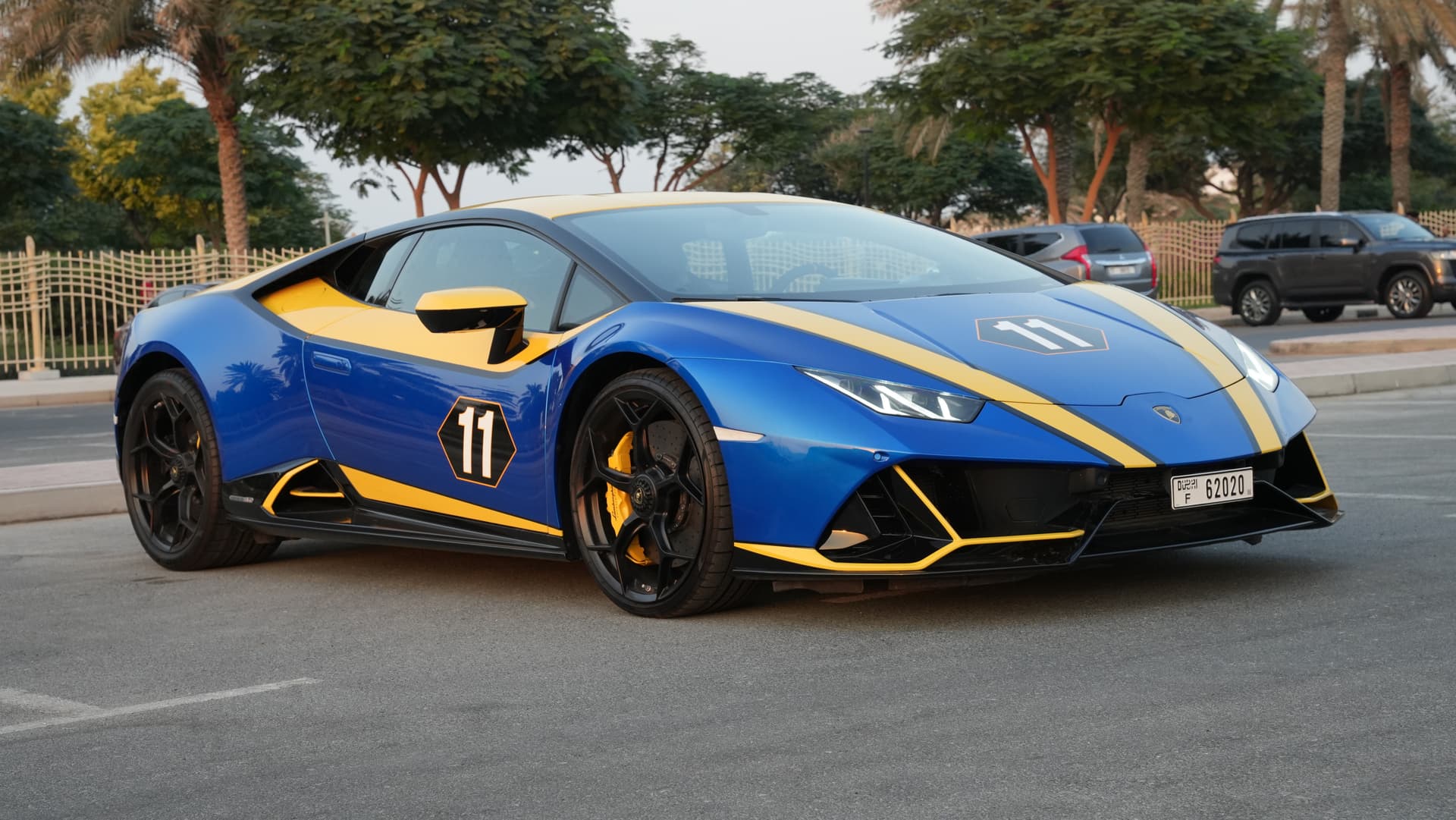Lamborghini Huracan EVO GT Celebration 2020 Rental Dubai - Front View