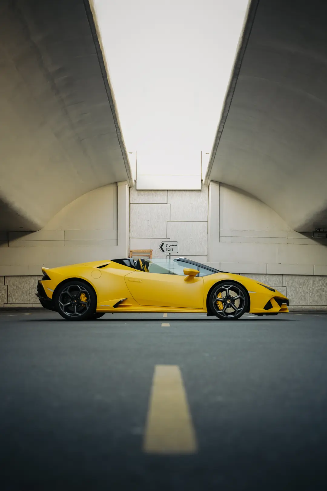 Lamborghini Huracan EVO Spyder 2024 Rental Dubai - View 2