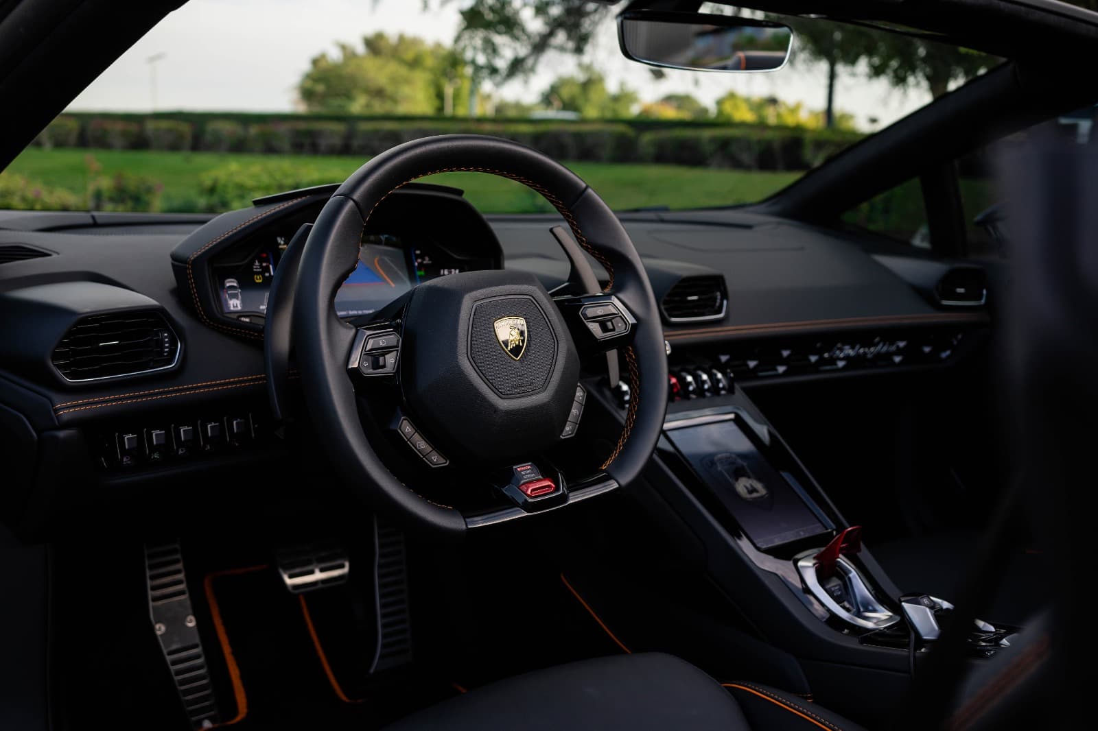 Lamborghini Huracan EVO Spyder 2024 Rental Dubai - View 2