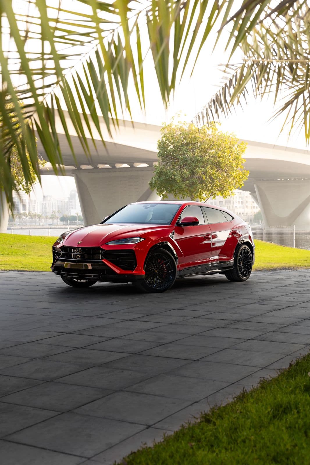 Lamborghini Urus 2025 Rental Dubai - Front View