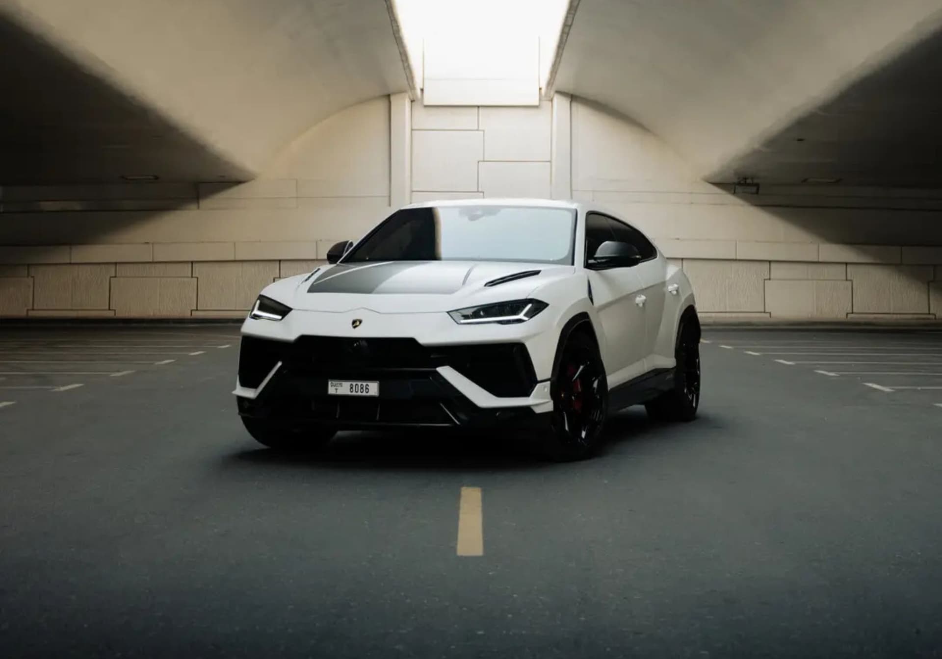 Lamborghini Urus Performante 60 Anniversario 2023 Rental Dubai - Front View