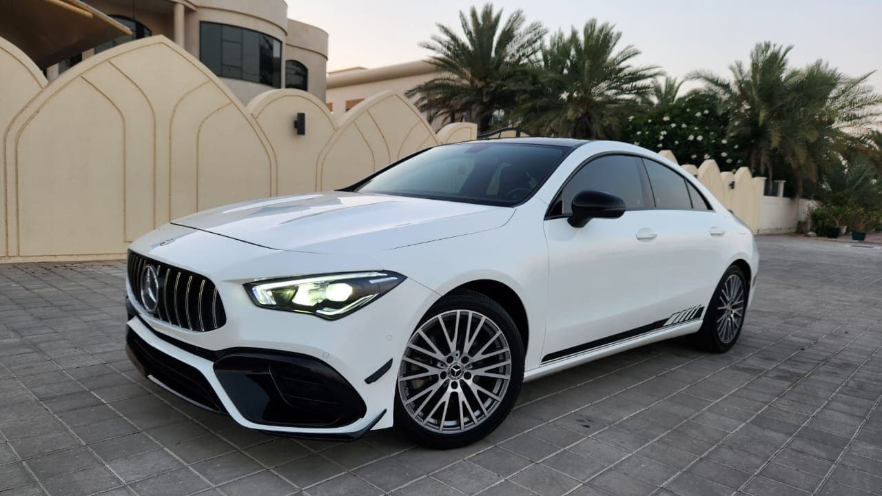 Mercedes-Benz CLA 250 4MATIC 2020 Rental Dubai - Front View