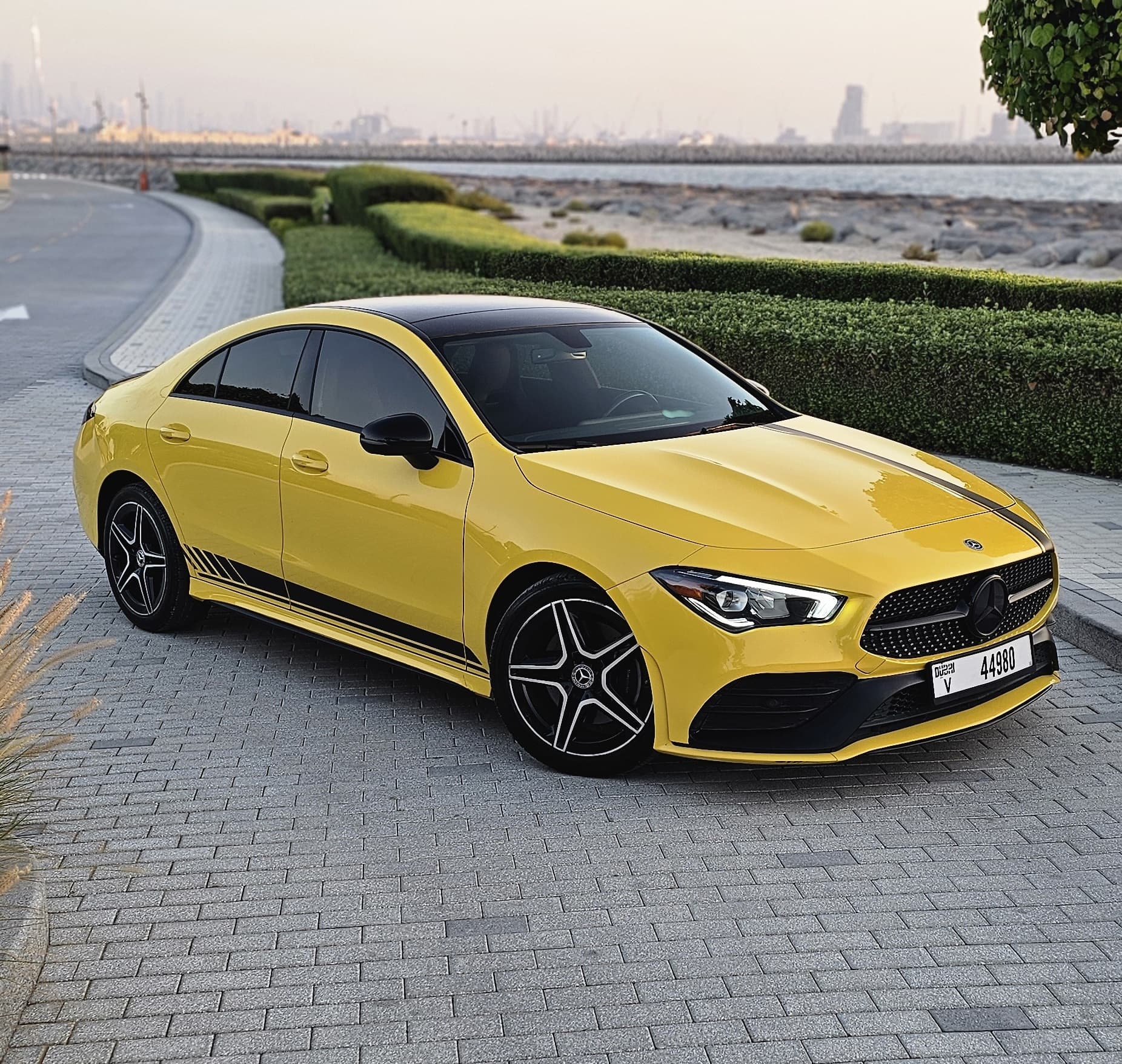 Mercedes-Benz CLA 250 AMG Line 2020 Rental Dubai - View 3