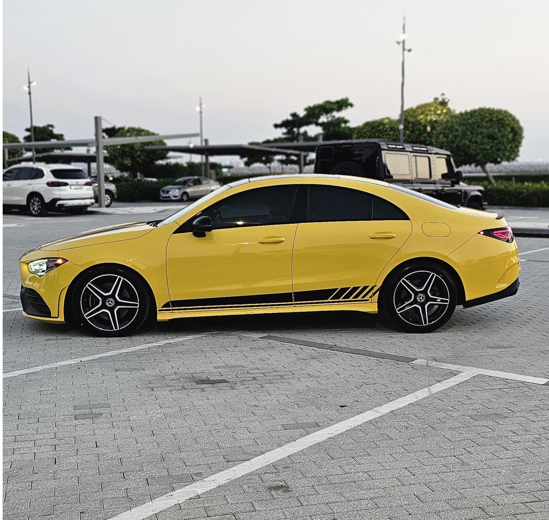 Mercedes-Benz CLA 250 AMG Line 2020 Rental Dubai - View 4