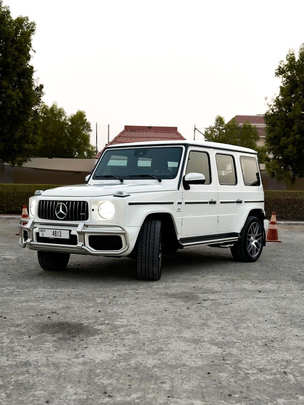 Mercedes-Benz G63 AMG 2023 Rental Dubai - Front View