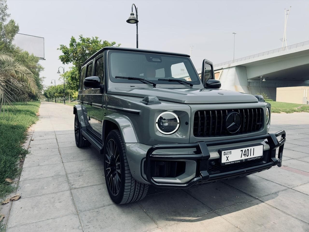 Mercedes-Benz G63 AMG 2025 Rental Dubai - Front View