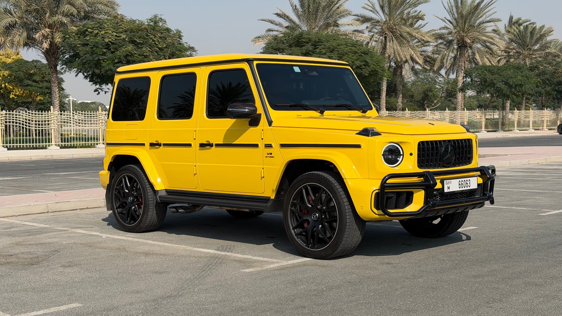 Mercedes-Benz G63 AMG 2025 Rental Dubai - Front View