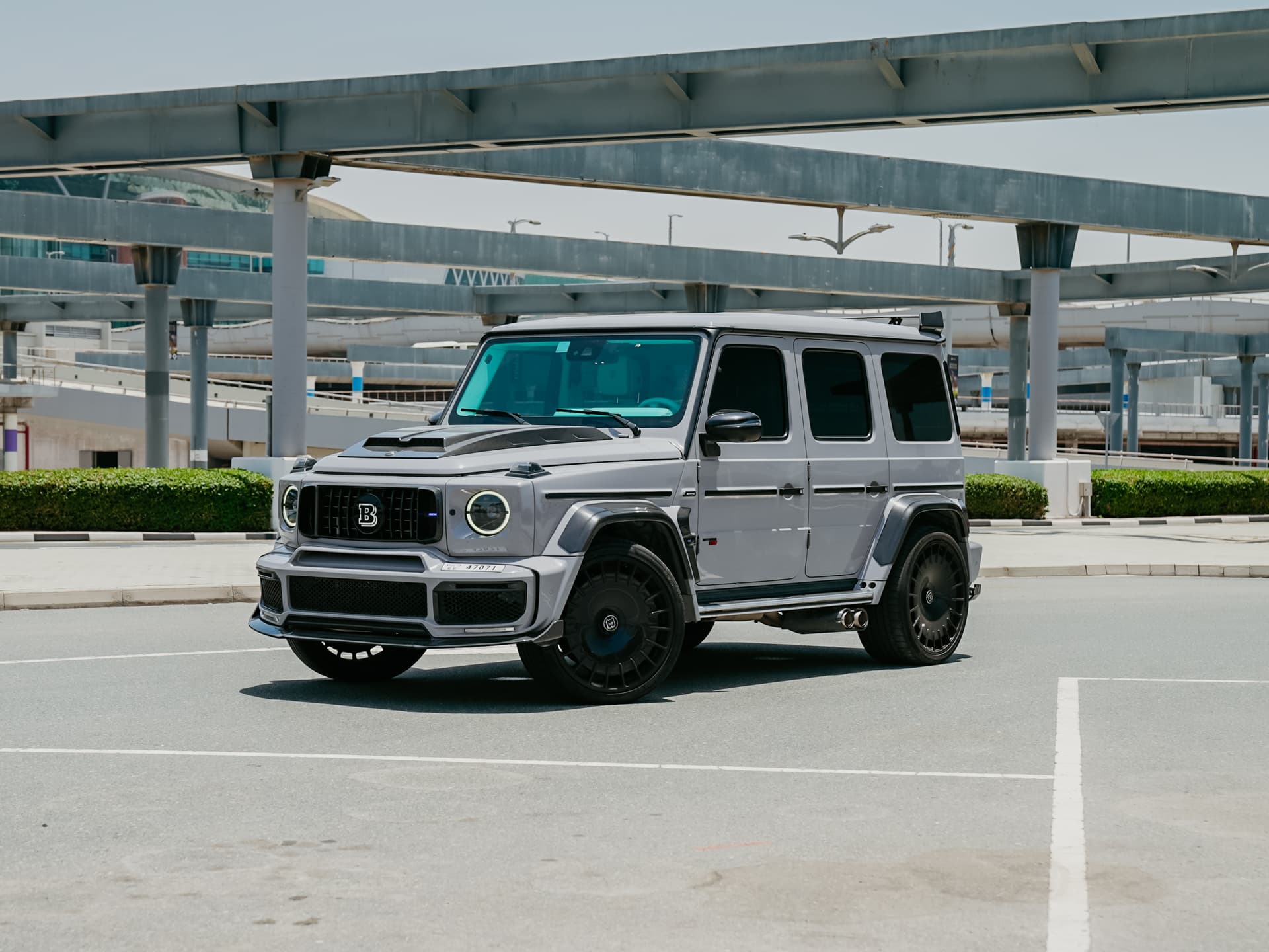 Mercedes-Benz G63 Brabus 800 2024 Rental Dubai - Front View