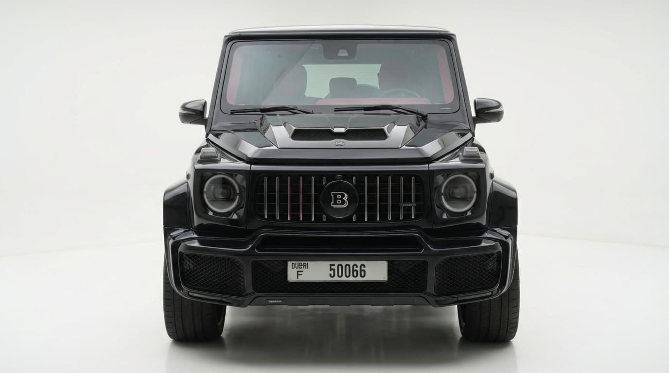 Mercedes-Benz G63 Brabus 800 2025 Rental Dubai - Front View