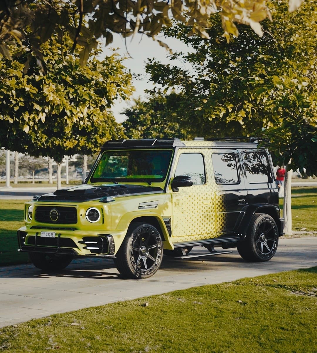 Mercedes-Benz G63 Mansory P800 2025 Rental Dubai - Front View