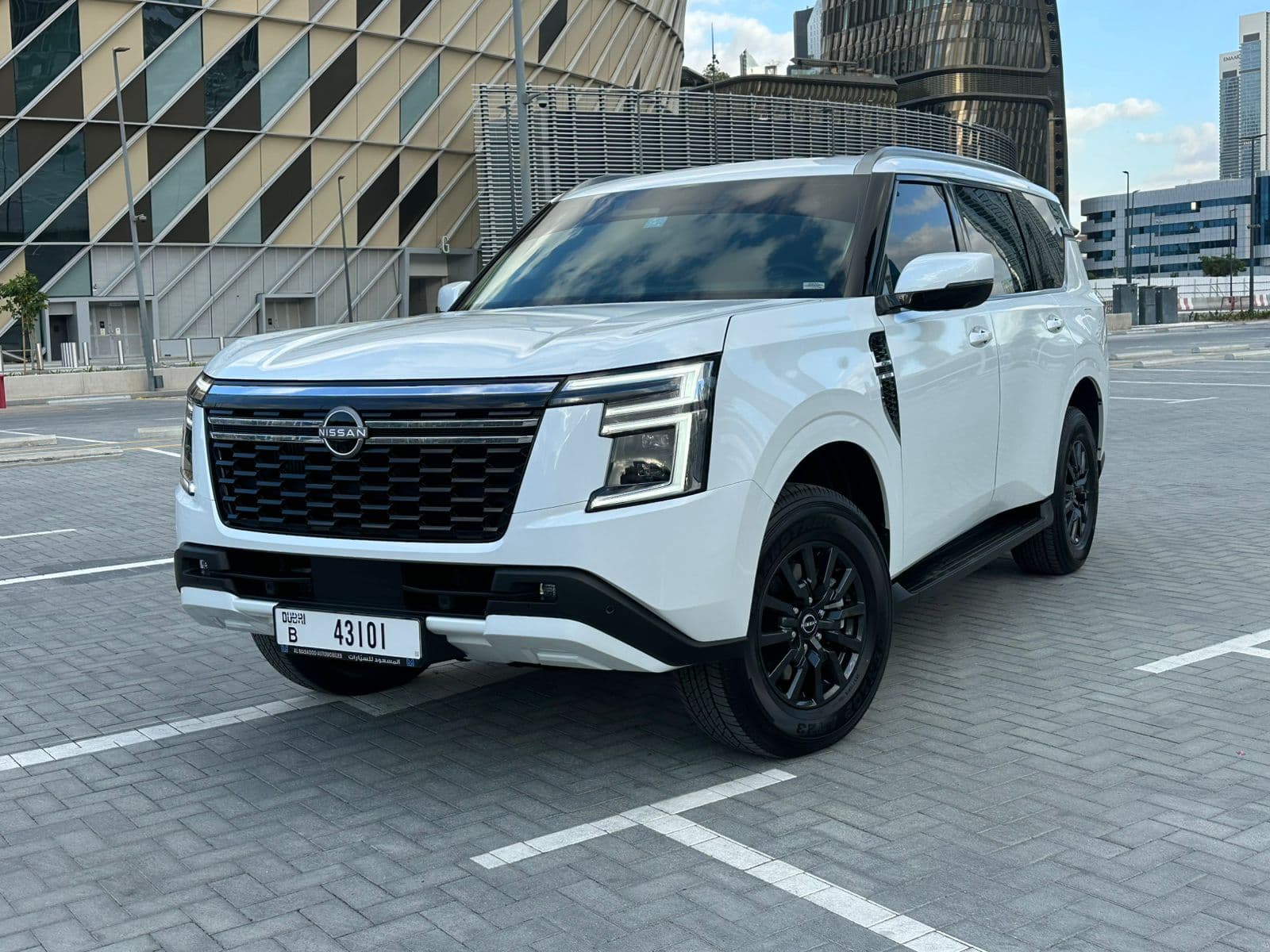 Nissan Patrol 2026 Rental Dubai - Front View