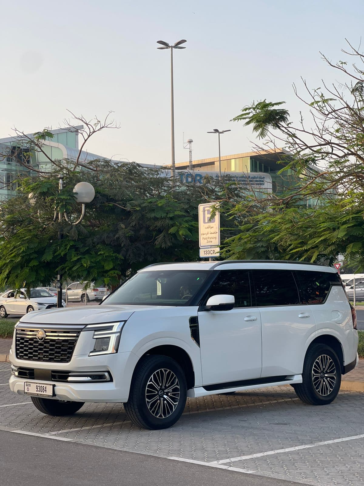 Nissan Patrol 2026 Rental Dubai - Front View