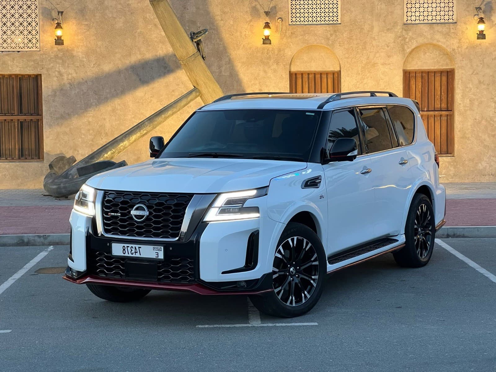 Nissan Patrol NISMO 2022 Rental Dubai - Front View