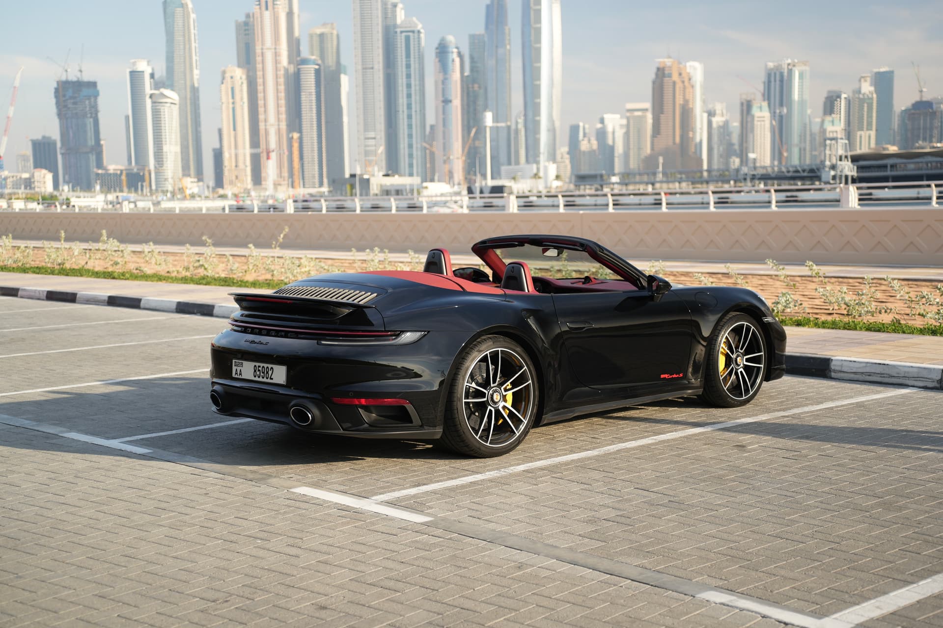 Porsche 911 Turbo S 2023 Rental Dubai - View 4
