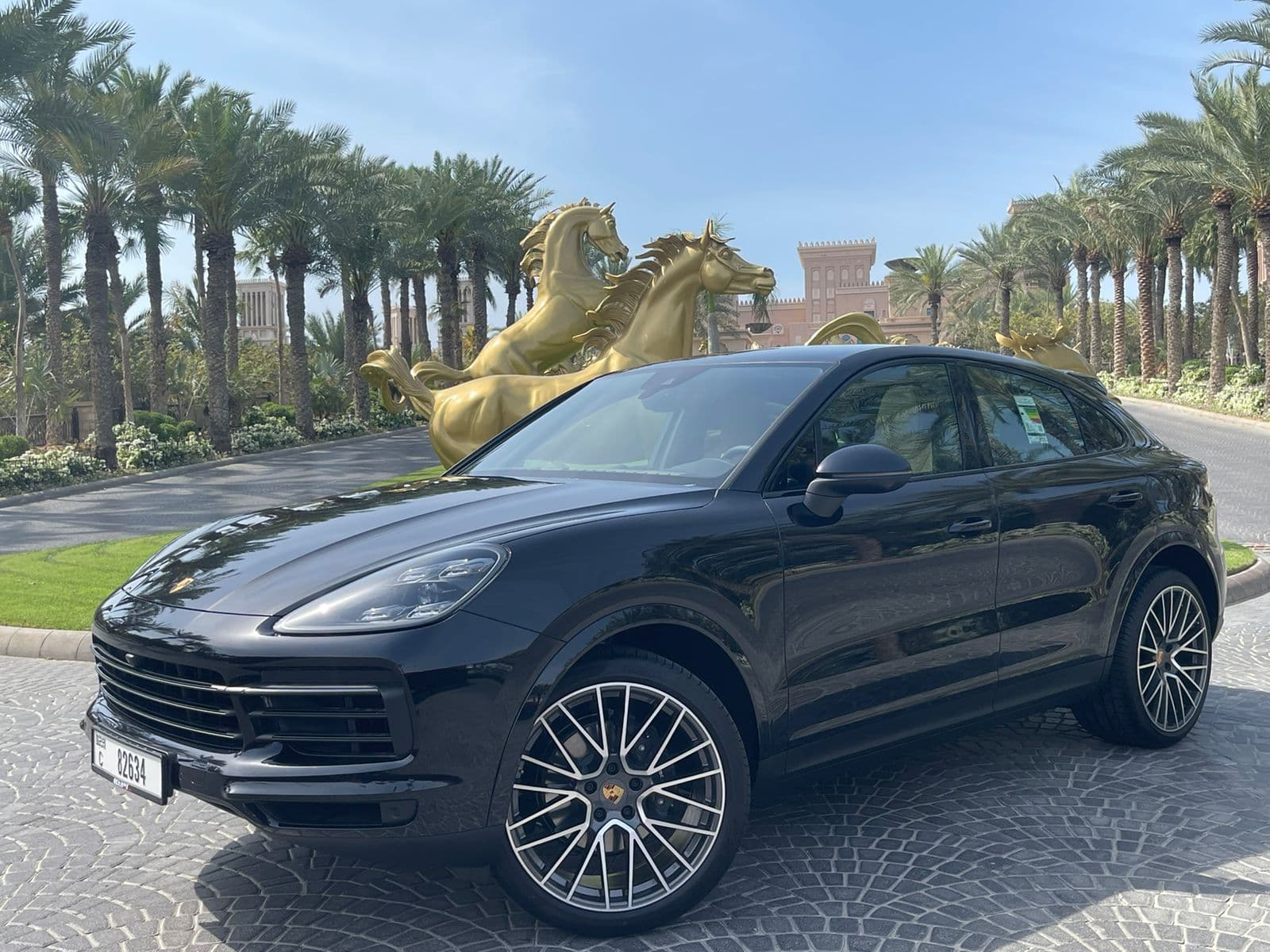 Porsche Cayenne 2022 Rental Dubai - View 2