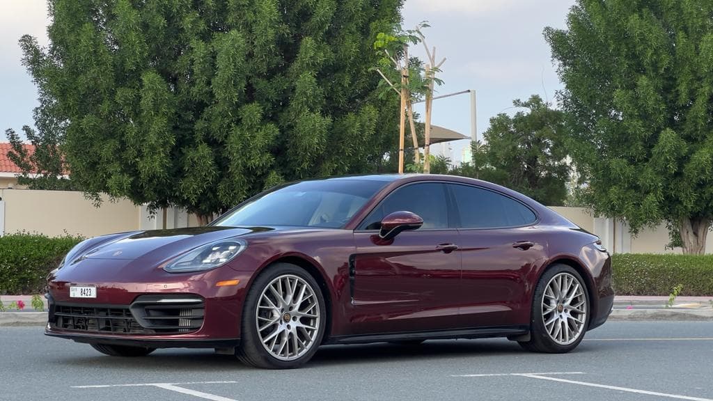 Porsche Panamera 2022 Rental Dubai - View 3