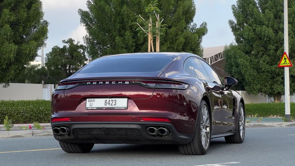 Porsche Panamera 2022 Rental Dubai - View 4