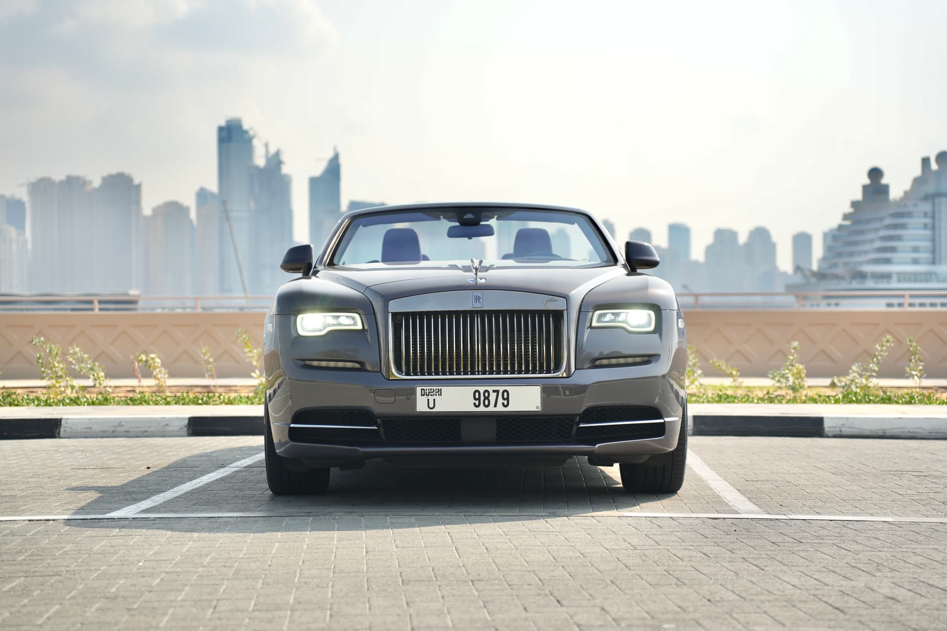 Rolls-Royce Dawn 2019 huren Dubai - Detailweergave