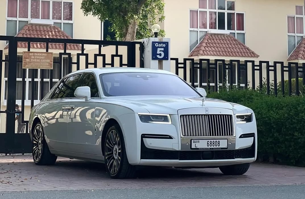 ROLLS ROYCE Rolls‑Royce Ghost Long 2022 Rental Dubai - Front View