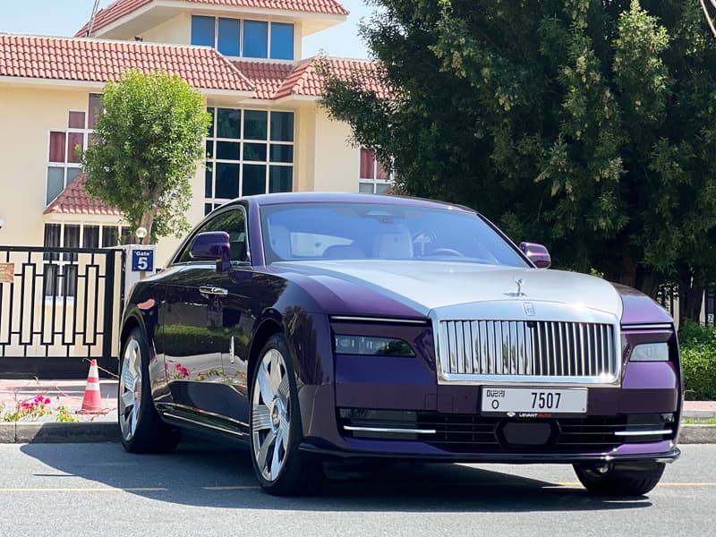 Rolls-Royce Spectre 2024 huren Dubai - Detailweergave
