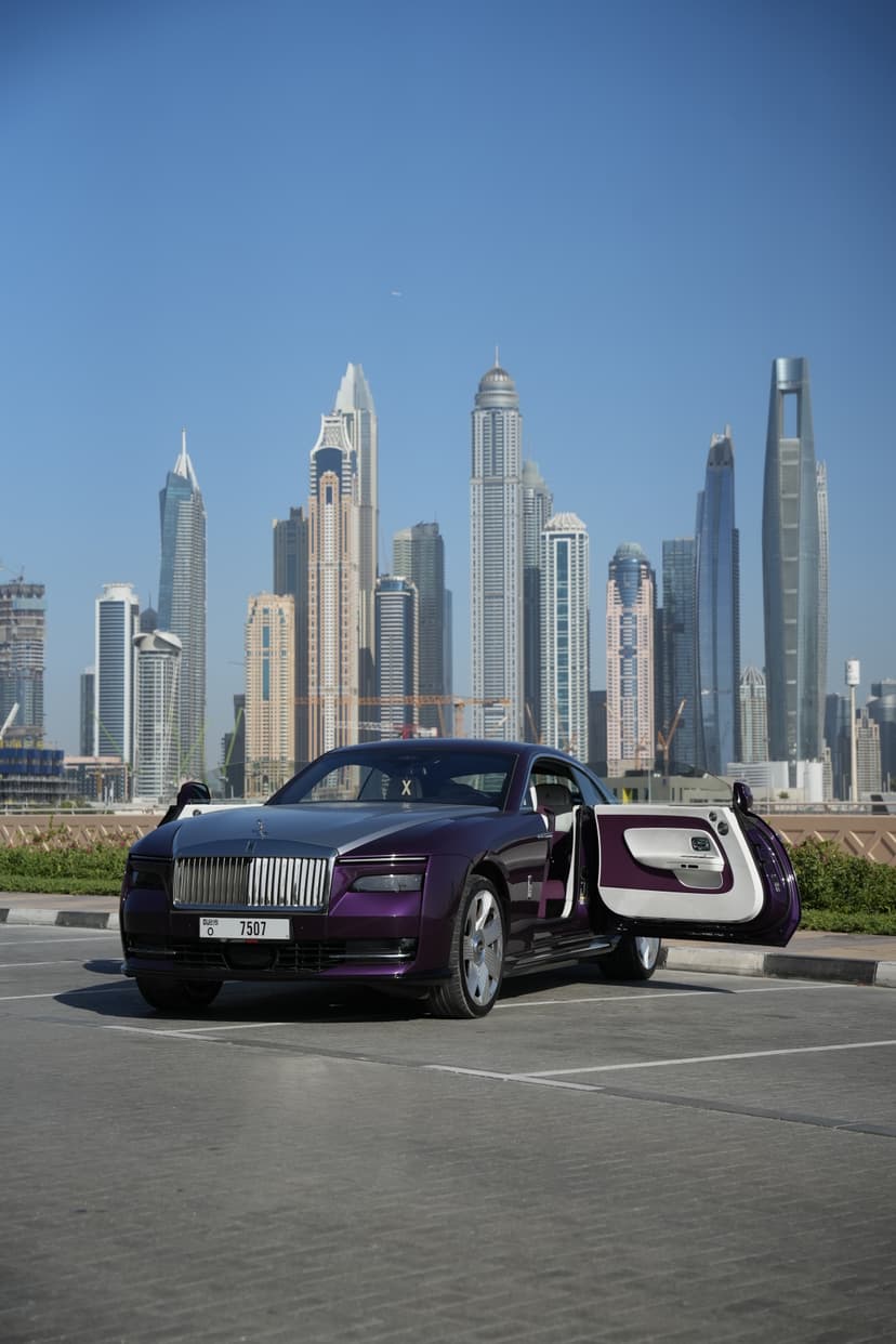 Rolls Royce Spectre 2024 Rental Dubai - View 6