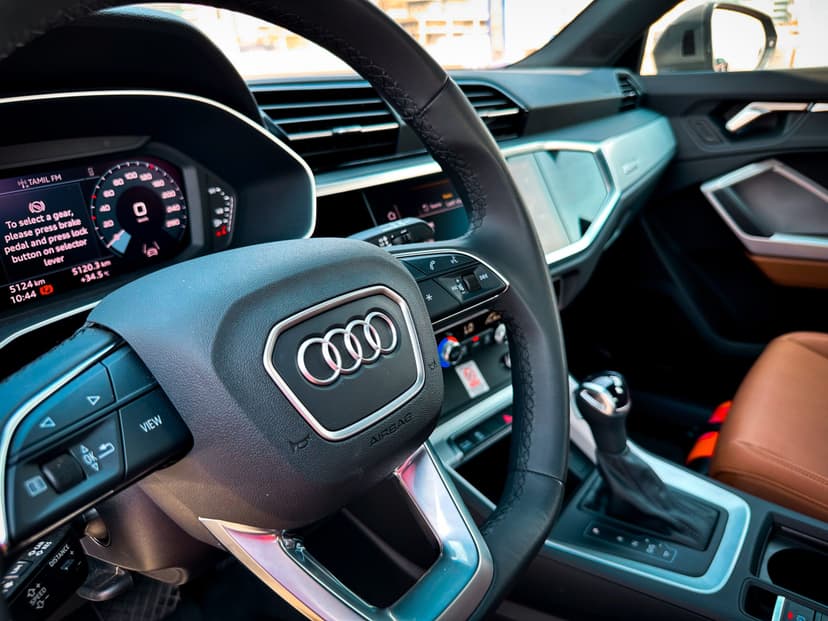 AUDI Q3 2024 Rental Dubai - View 3