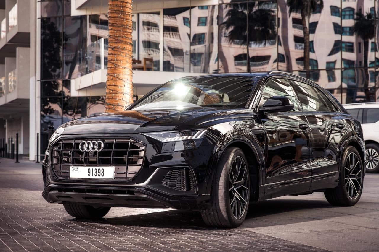 Rent Audi Q8 2021 in UAE