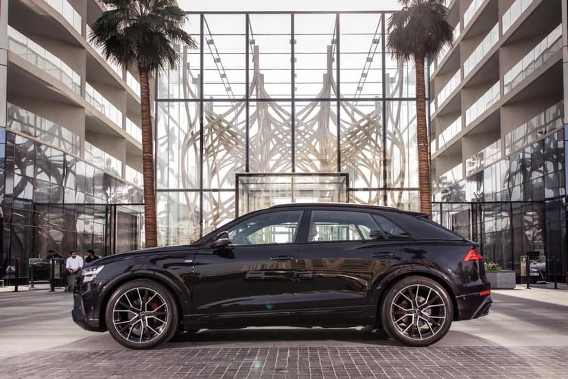 Rent Audi Q8 2021 in UAE