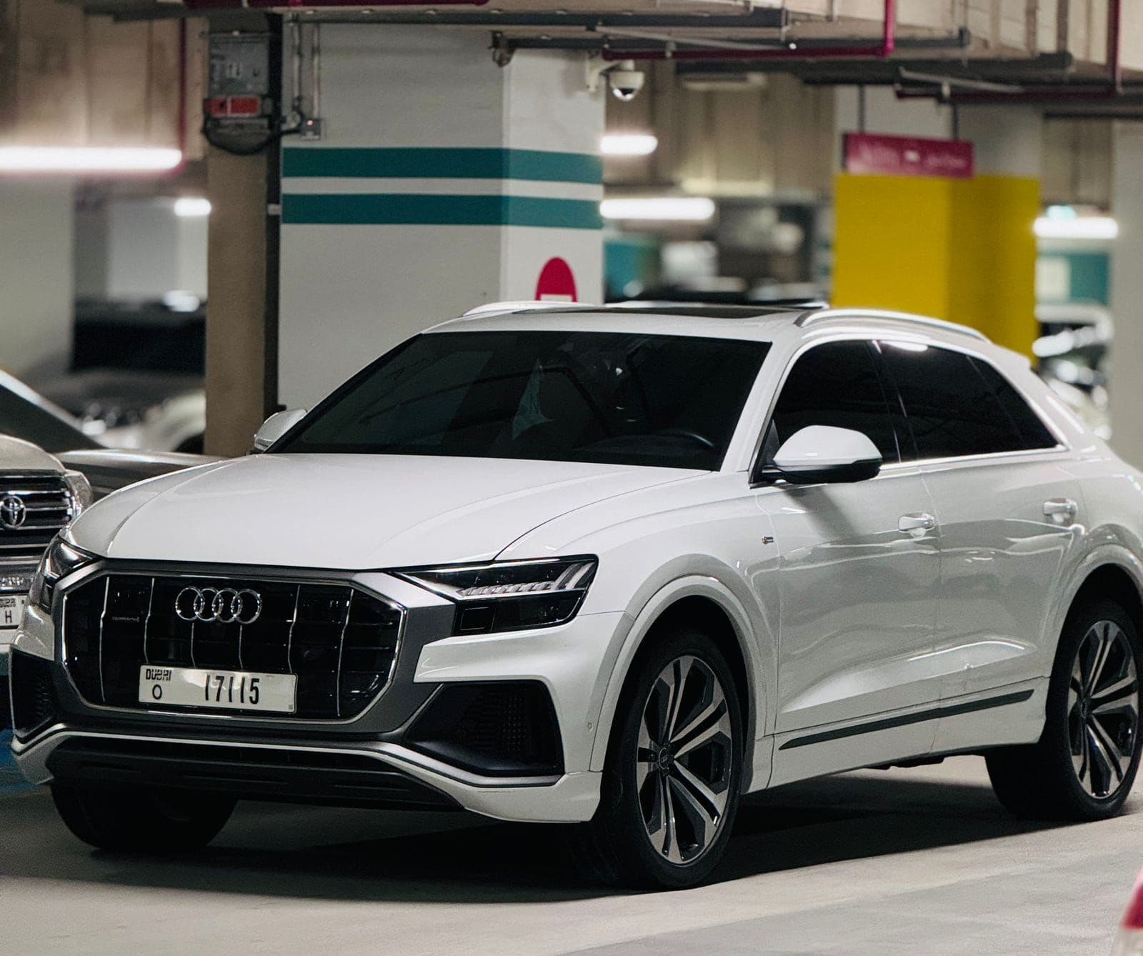 Rent Audi Q8 2022 in UAE
