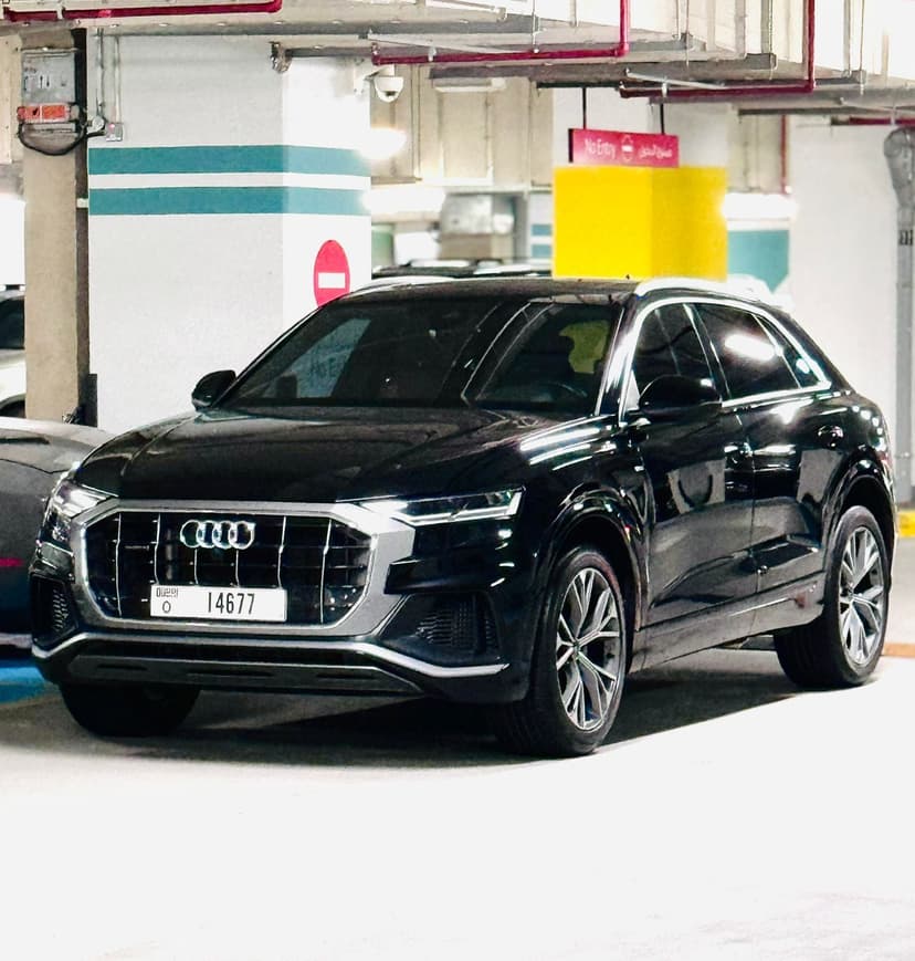 Audi Q8 2022 Rental Dubai - View 1