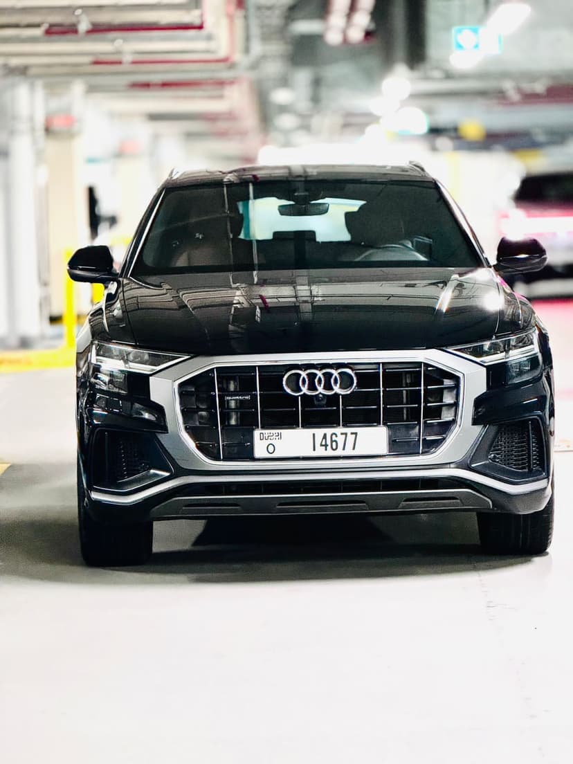 Audi Q8 2022 Rental Dubai - View 5