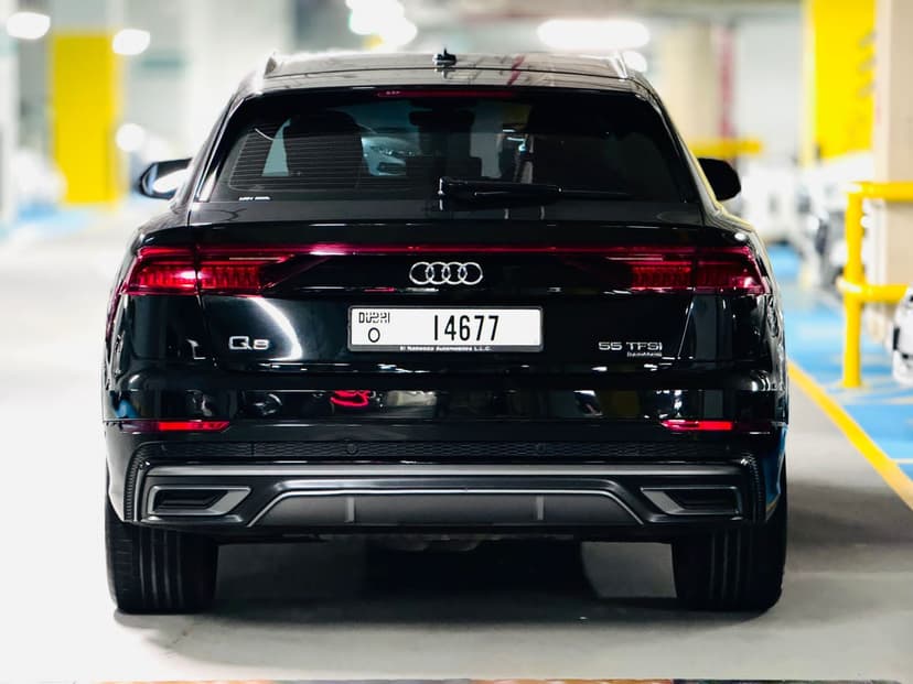 Audi Q8 2022 Rental Dubai - View 4