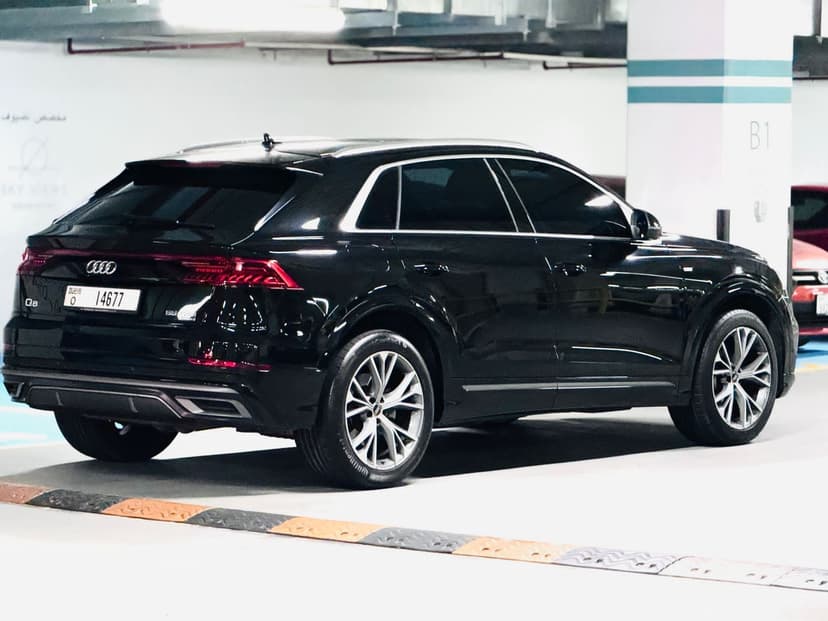Audi Q8 2022 Rental Dubai - View 2