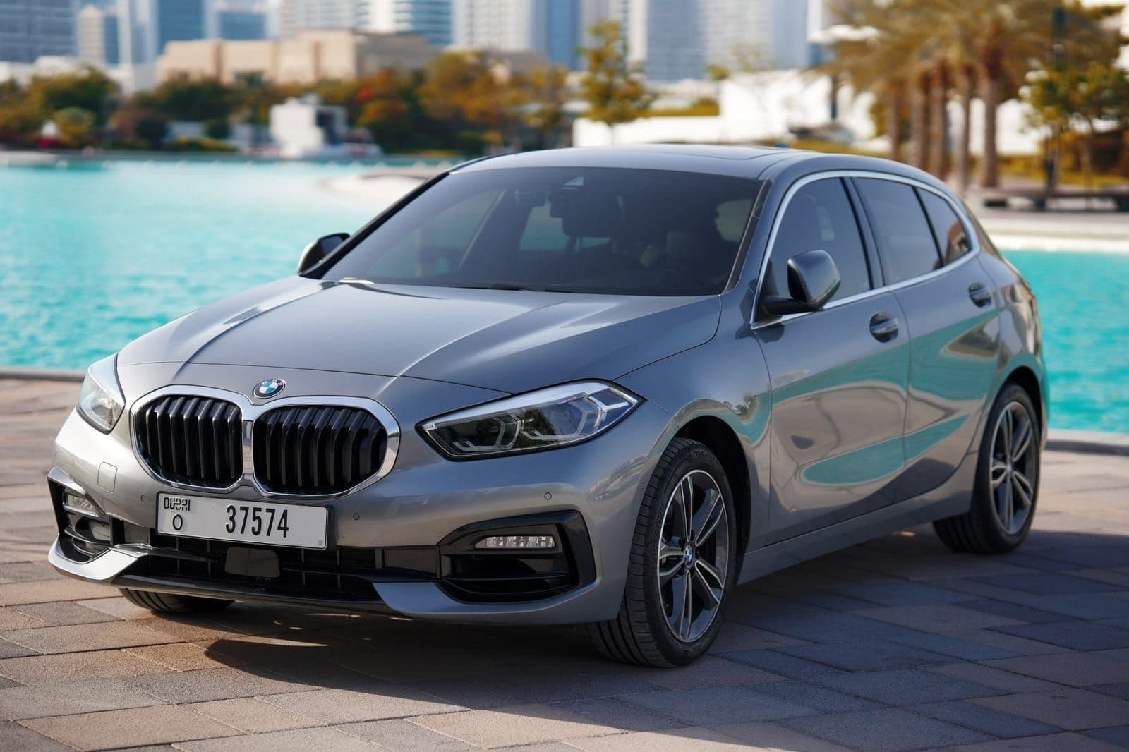 BMW 120i 2022 Rental Dubai - Main View