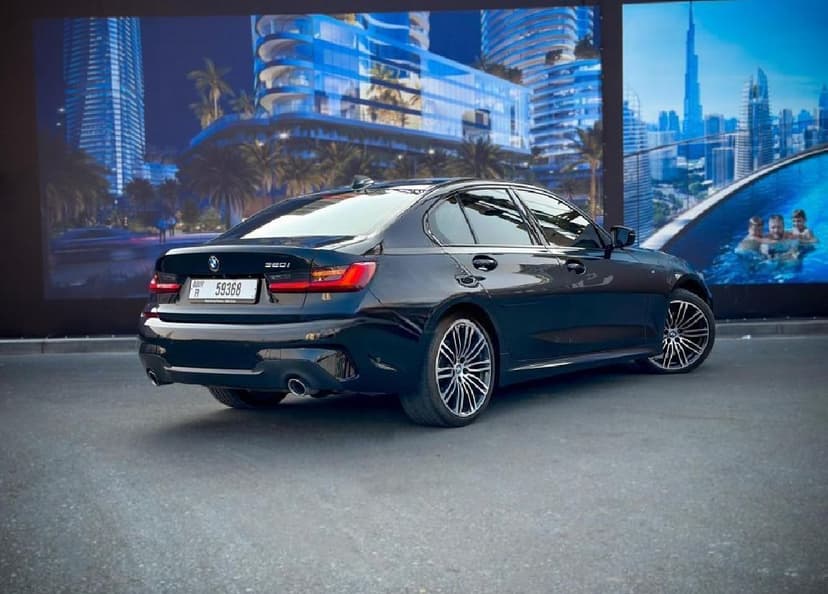 BMW 320i 2022 Rental Dubai - View 3