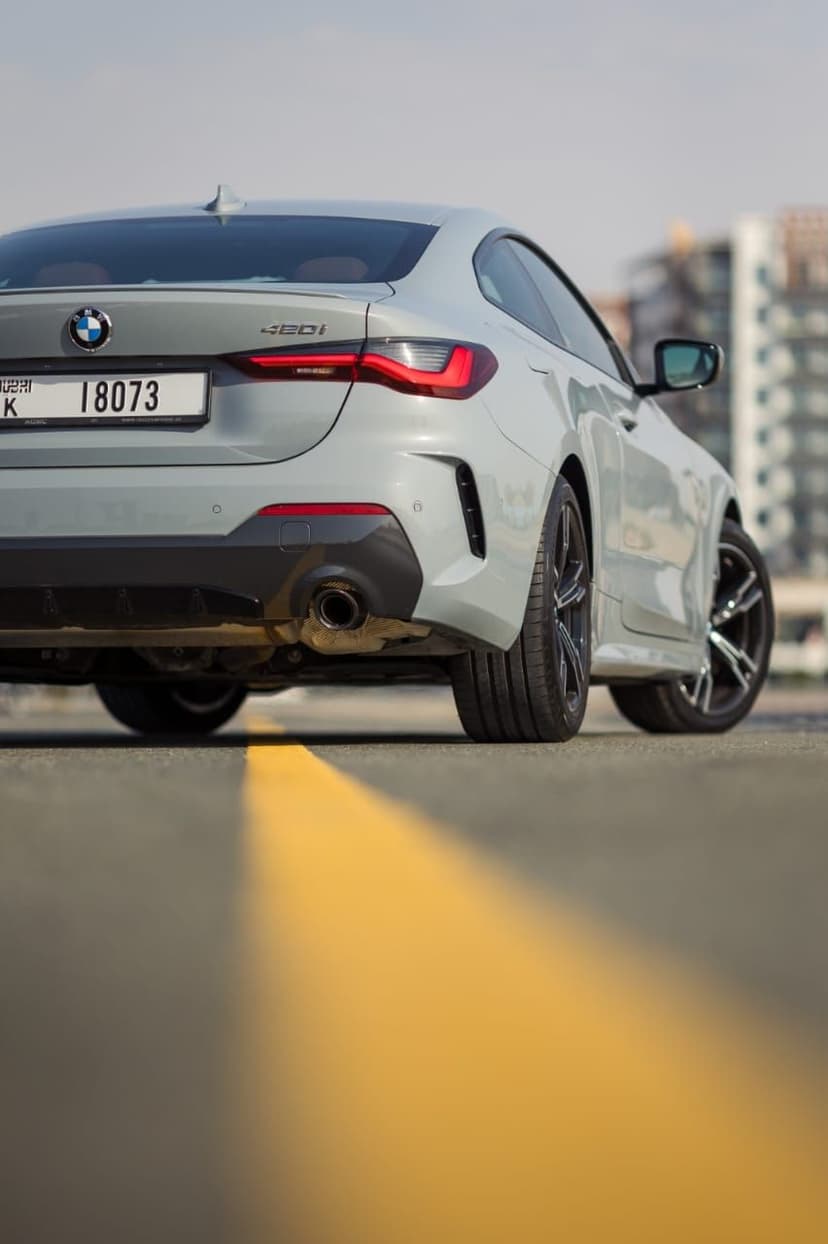 BMW 420i coupe 2024 Rental Dubai - View 3