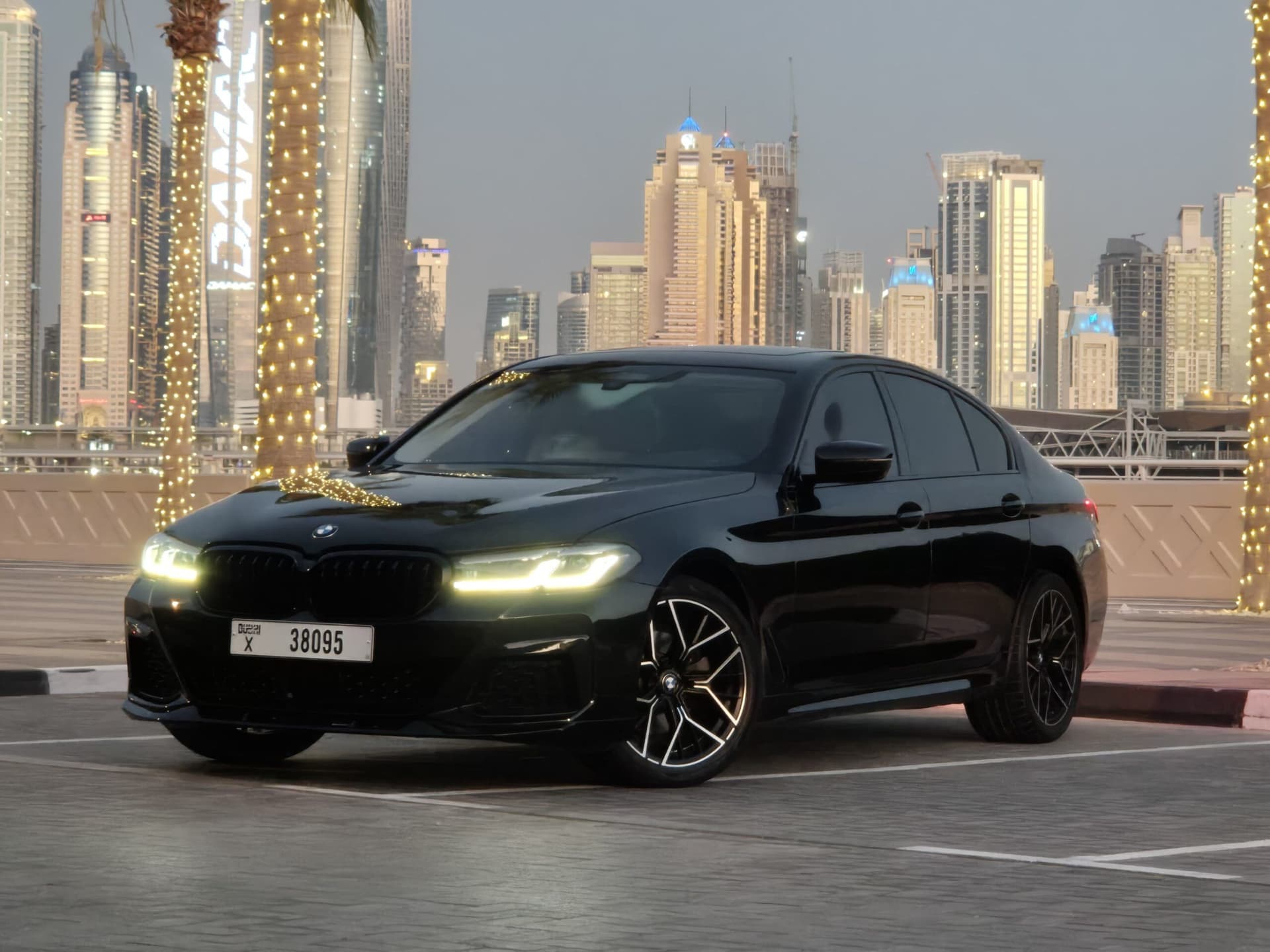 BMW 520i 2021 Rental Dubai - Main View