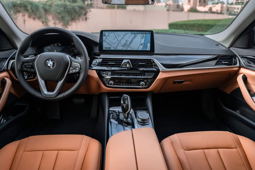 BMW 520i 2023 Rental Dubai - View 4
