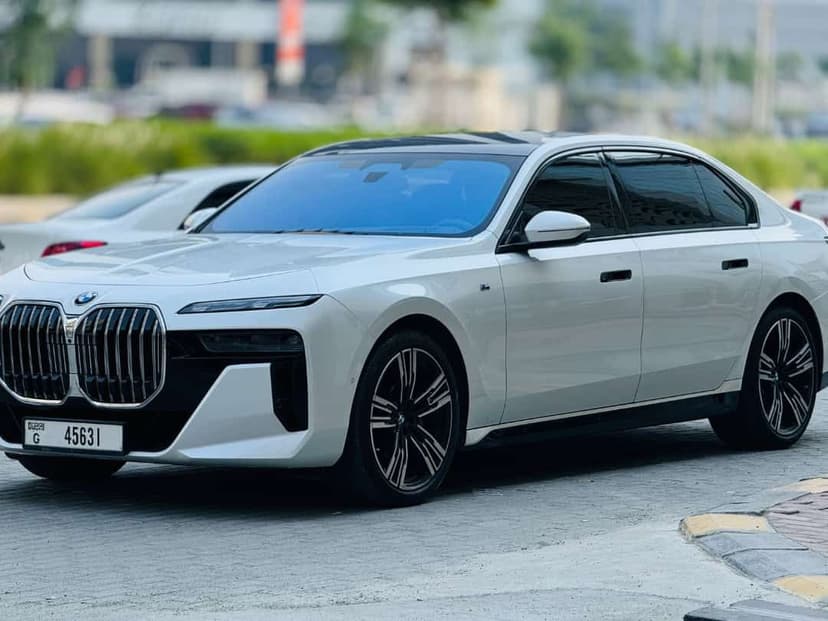 BMW 735i 2024 Rental Dubai - View 7