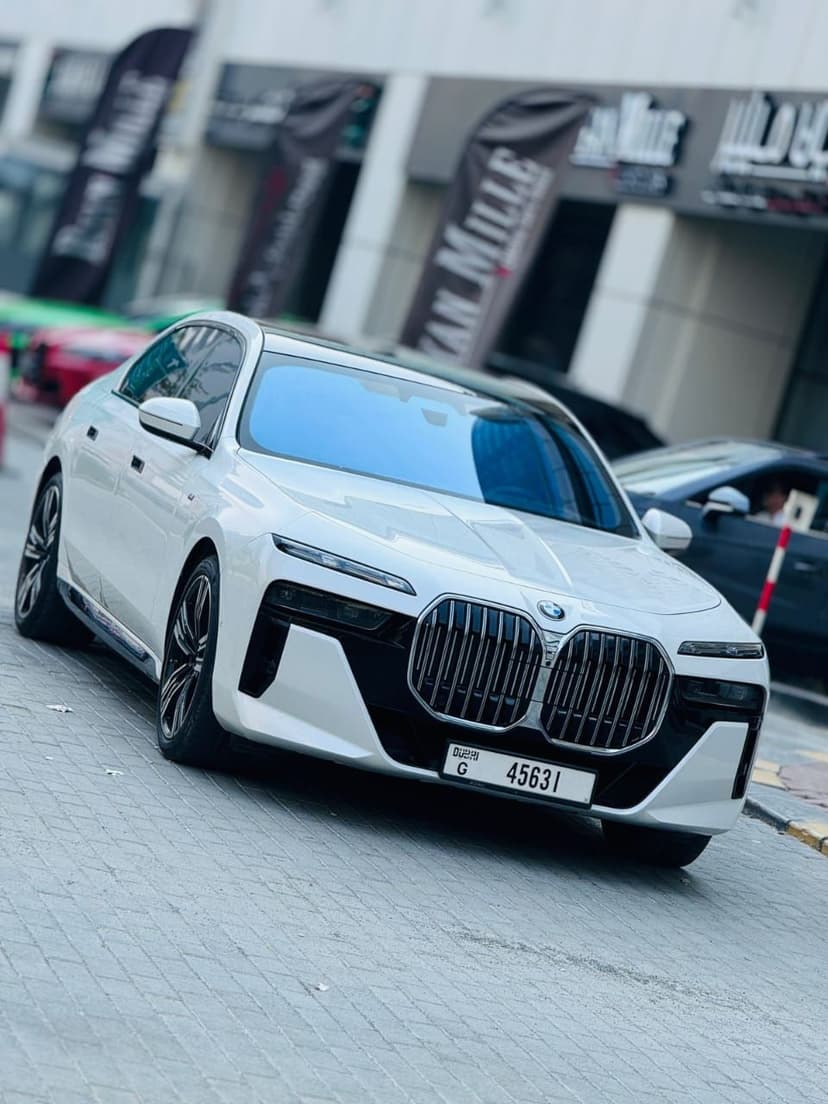 BMW 735i 2024 Rental Dubai - View 4