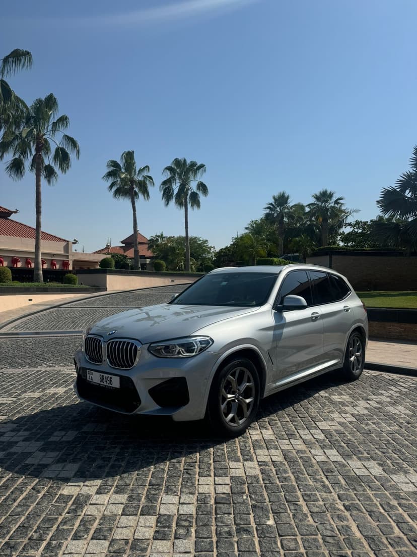 BMW X3 2021 Rental Dubai - View 1
