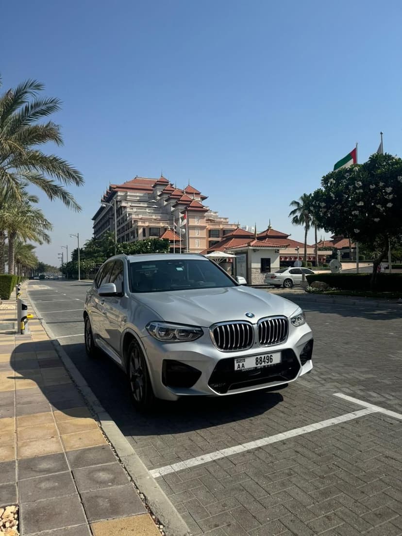 BMW X3 2021 Rental Dubai - View 6